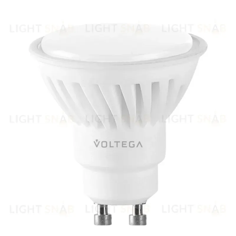 Лампа светодиодная Voltega GU10 10W 4000K матовая VG1-S1GU10cold10W-C 7073 7073