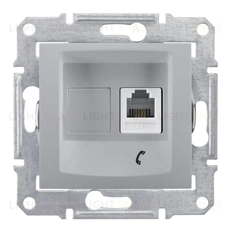 Розетка телефонная RJ11 Schneider Electric Sedna SDN4101160 SDN4101160
