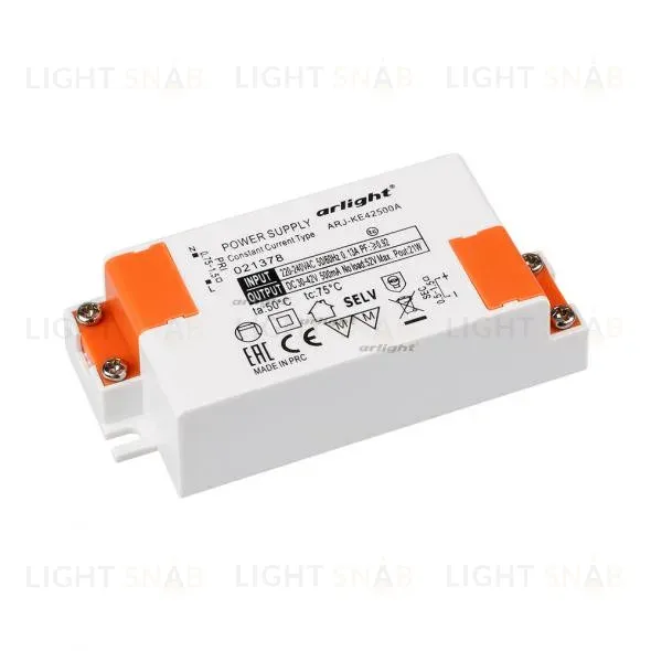 Блок питания Arlight ARJ-KE42500A (21W, 500mA, PFC) 021378 021378