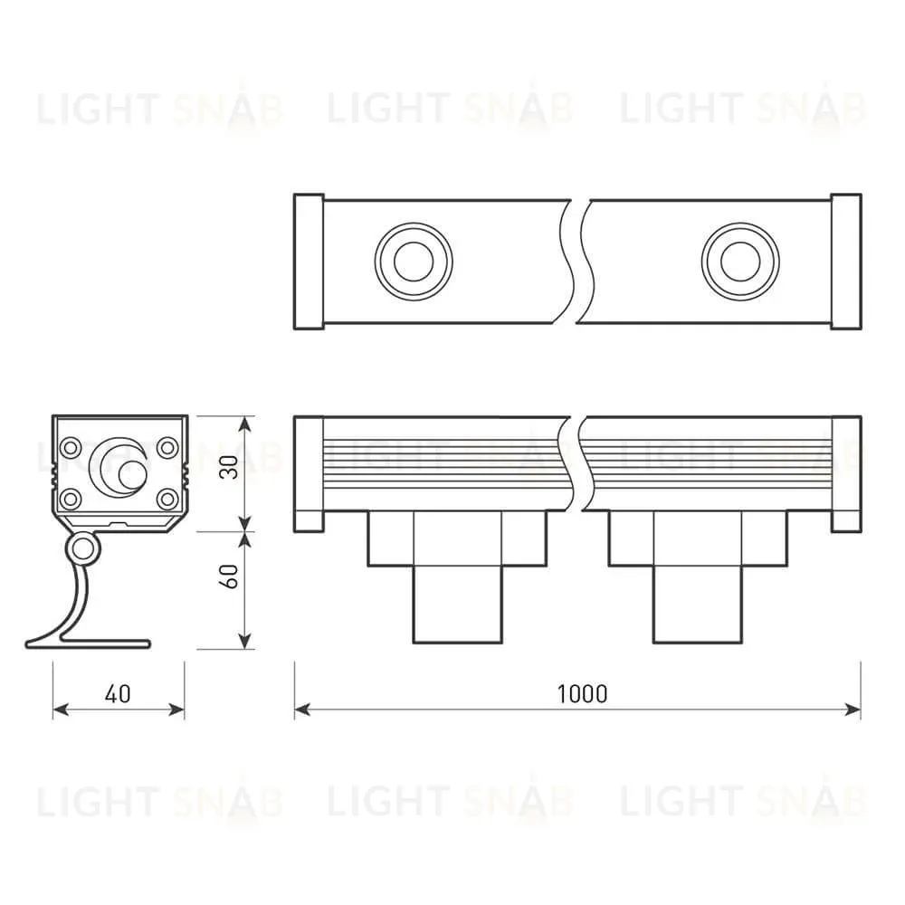 Прожектор Arlight AR-LINE-1000XS-12W-220V White 024333 024333