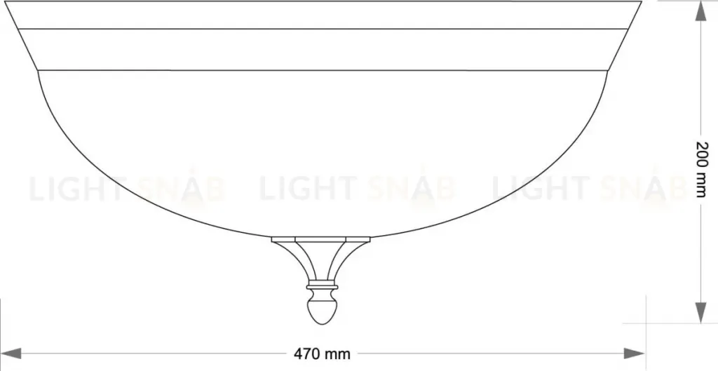 Потолочный светильник Kutek Decor DEC-PLM-3 (P) DEC-PLM-3(P)