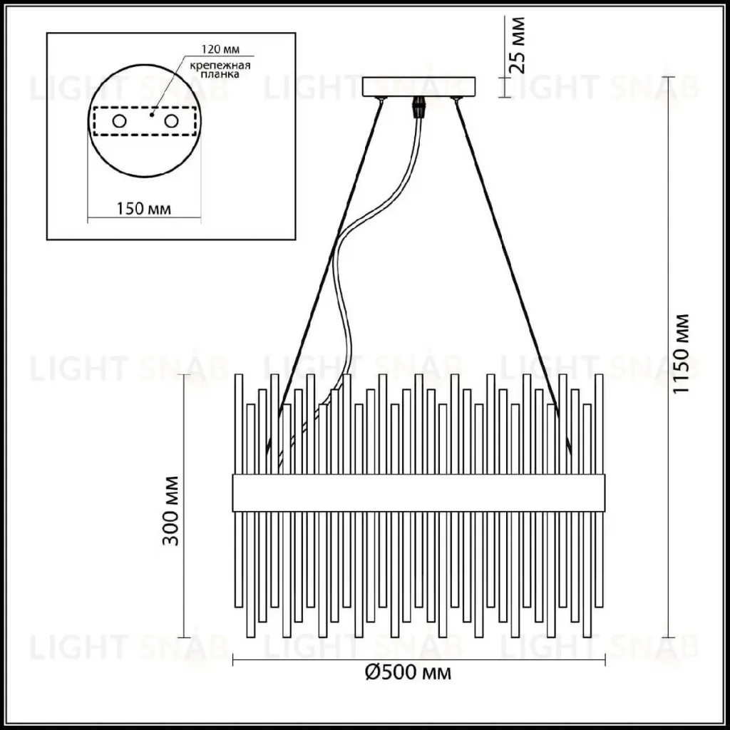 Подвесная люстра Odeon Light Focco 4722/12 4722/12