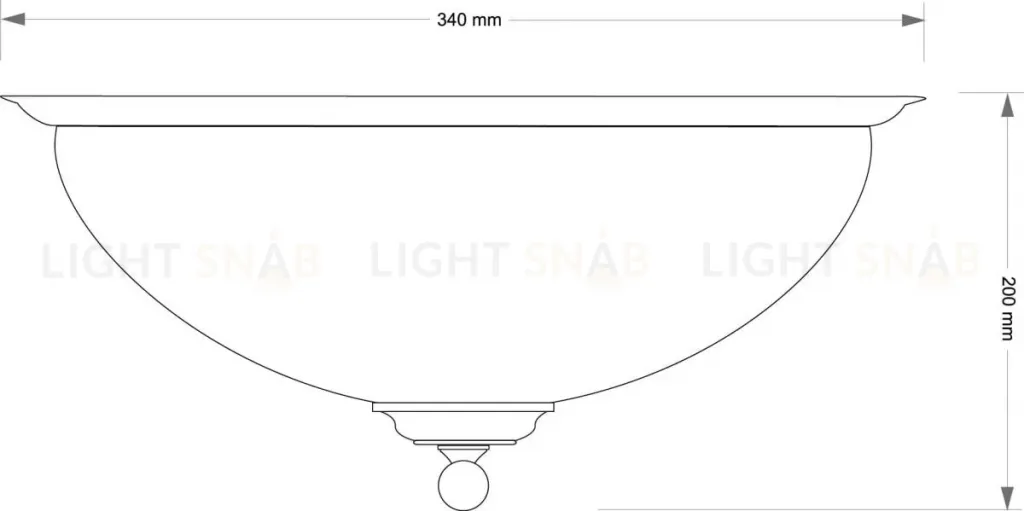 Потолочный светильник Kutek Lido LID-PL-2 (P) LID-PL-2(P)