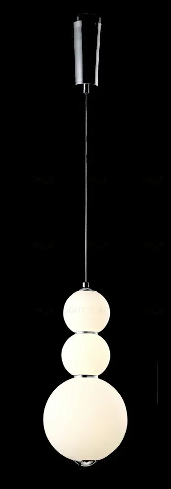 Подвесной светодиодный светильник Crystal Lux Desi SP3 Chrome/White Desi SP3 Chrome/White