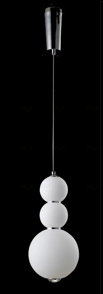 Подвесной светодиодный светильник Crystal Lux Desi SP3 Chrome/White Desi SP3 Chrome/White