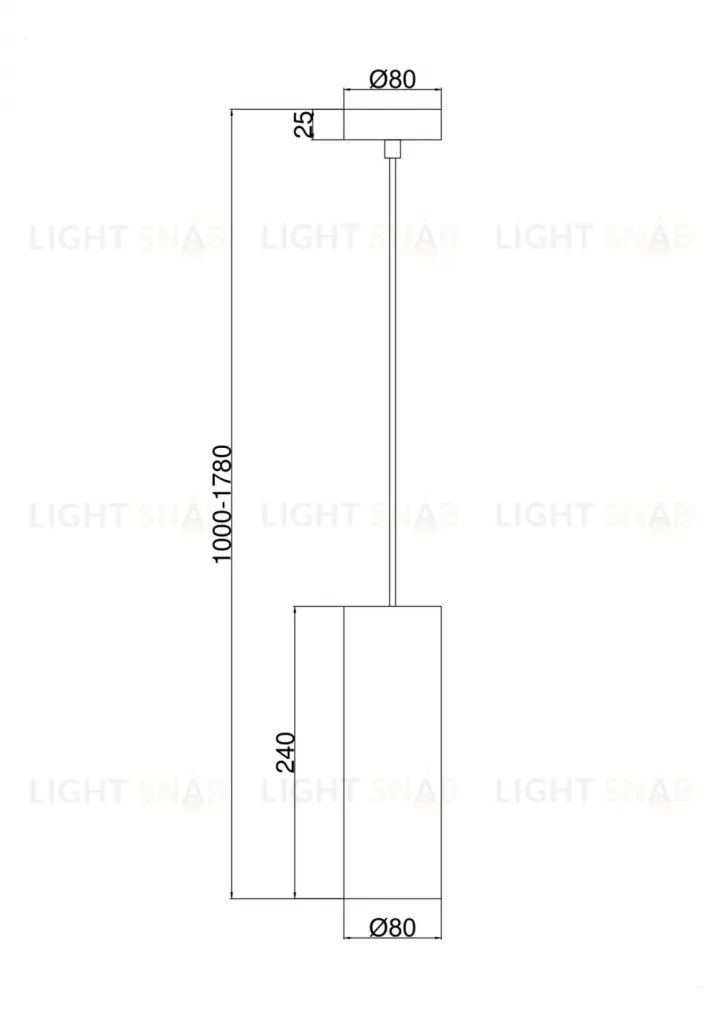 Подвесной светильник Maytoni Gioia P011PL-01CH P011PL-01CH