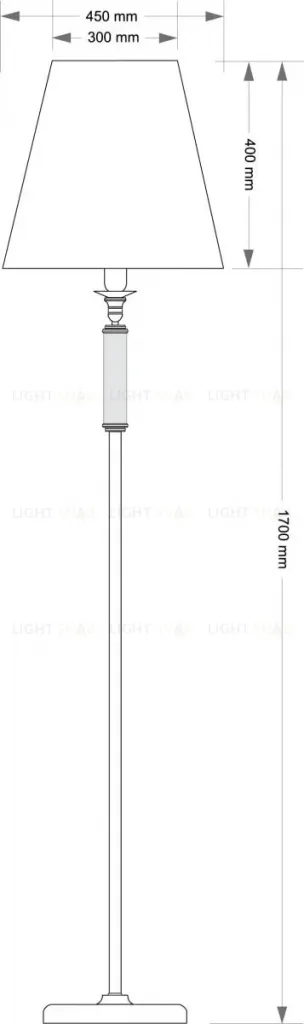 Торшер Kutek Napoli NAP-LS-1(N/A) NAP-LS-1(N/A)