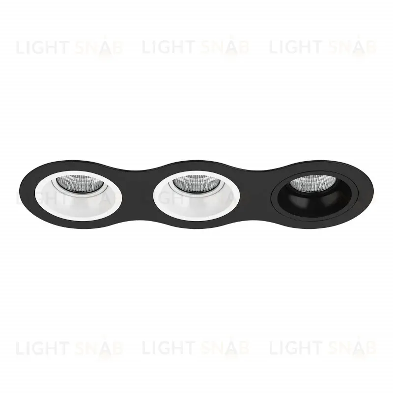 Встраиваемый светильник Lightstar D637060607 (214637+214606+214606+214607) D637060607