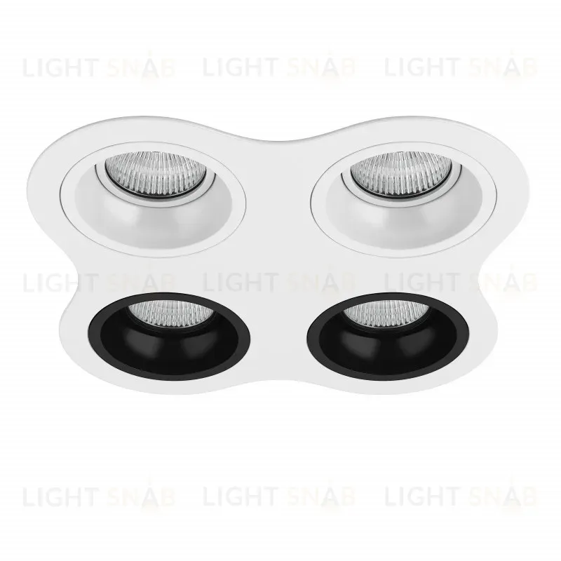 Встраиваемый светильник Lightstar D64606060707 (214646+214606+214606+214607+214607) D64606060707