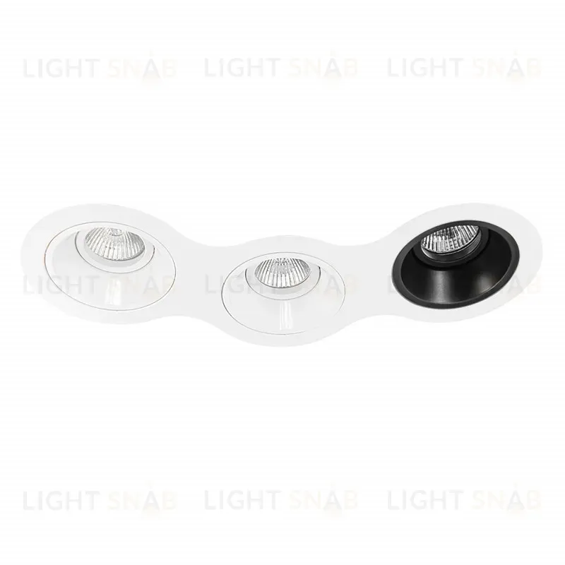 Встраиваемый светильник Lightstar D696060607 (214696+214606+214606+214607) D696060607