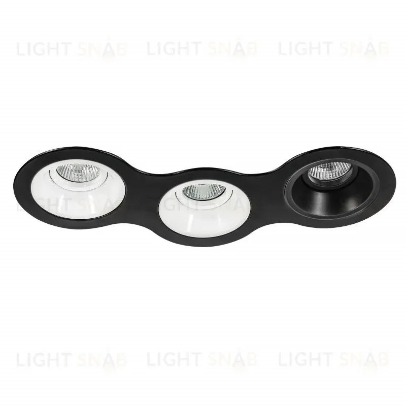 Встраиваемый светильник Lightstar D697060607 (214697+214606+214606+214607) D697060607
