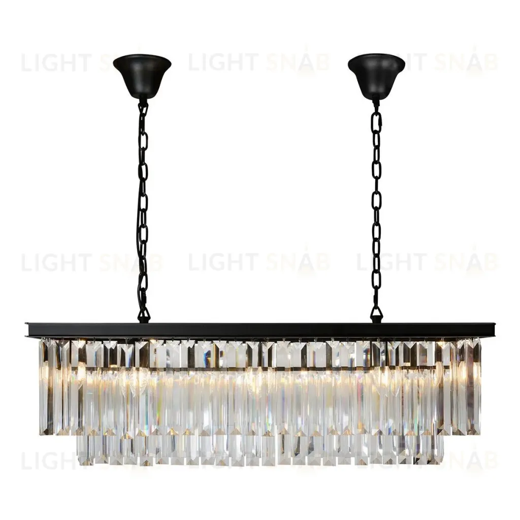 Подвесная люстра iLamp Triumph 6118-1000 BK 6118-1000 BK