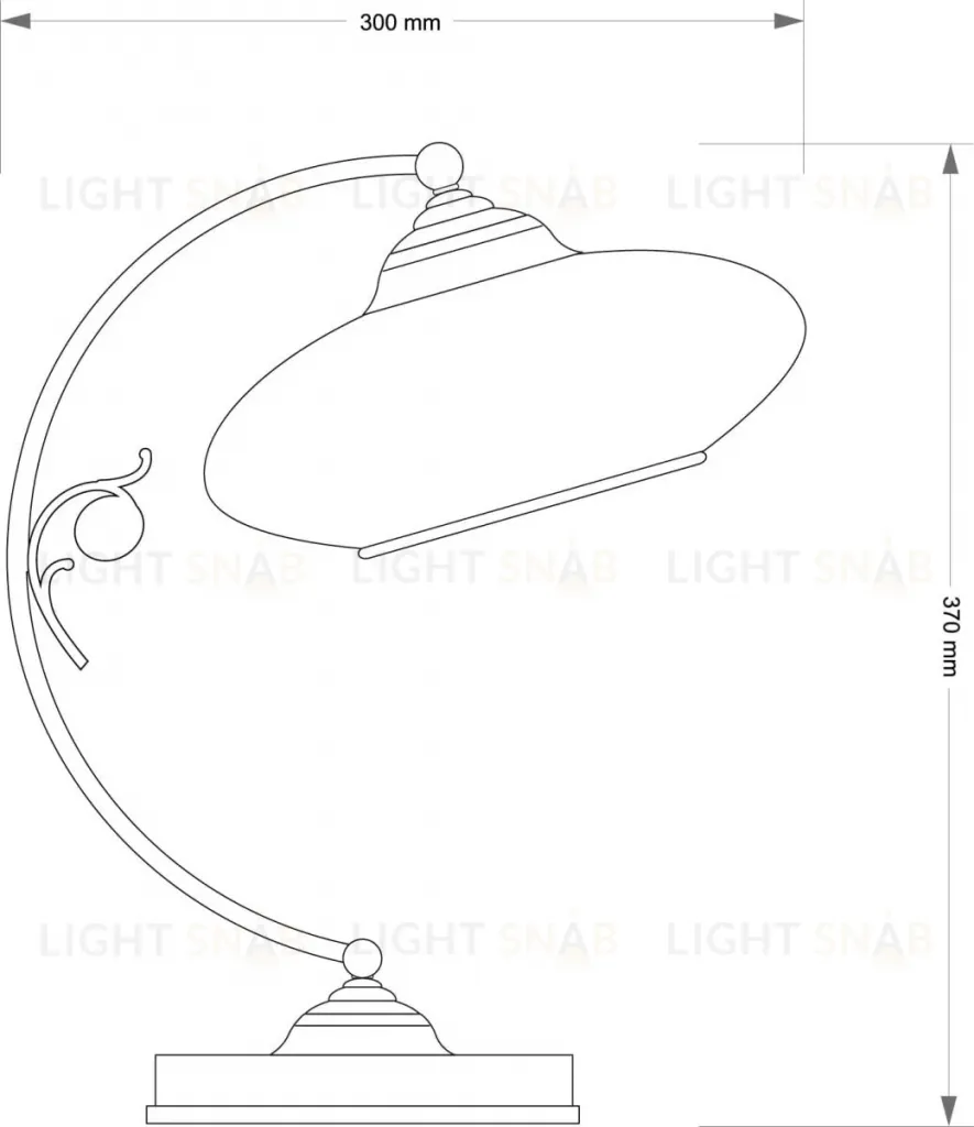Настольная лампа Kutek Casamia CAS-LG-1 (P) CAS-LG-1(P)