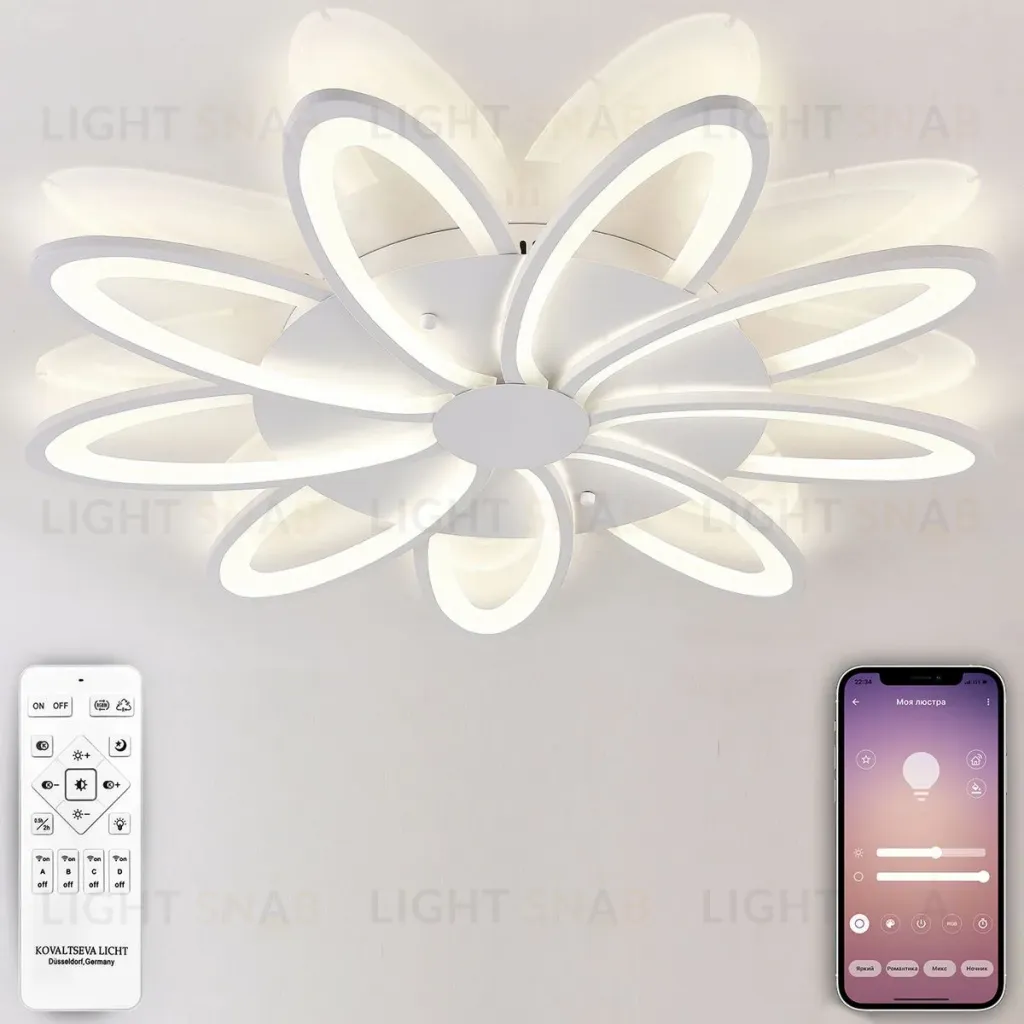 Потолочная люстра Natali Kovaltseva HIGH-TECH LED LAMPS 82009 HIGH-TECH LED LAMPS 82009