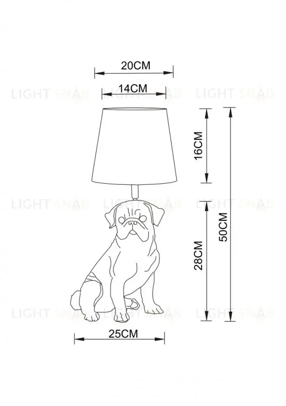 Настольная лампа ARTE Lamp A1512LT-1BK A1512LT-1BK