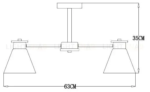 Люстра на штанге Arte Lamp Tyler A1031PL-5WH A1031PL-5WH