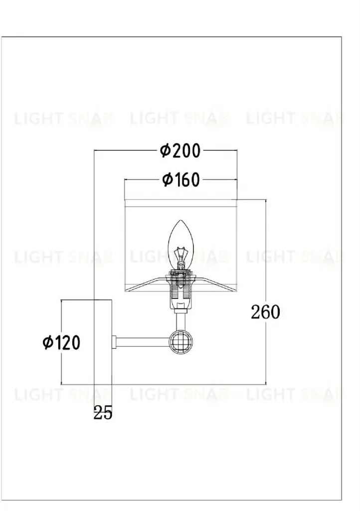Бра Maytoni Alloro MOD088WL-01BS MOD088WL-01BS