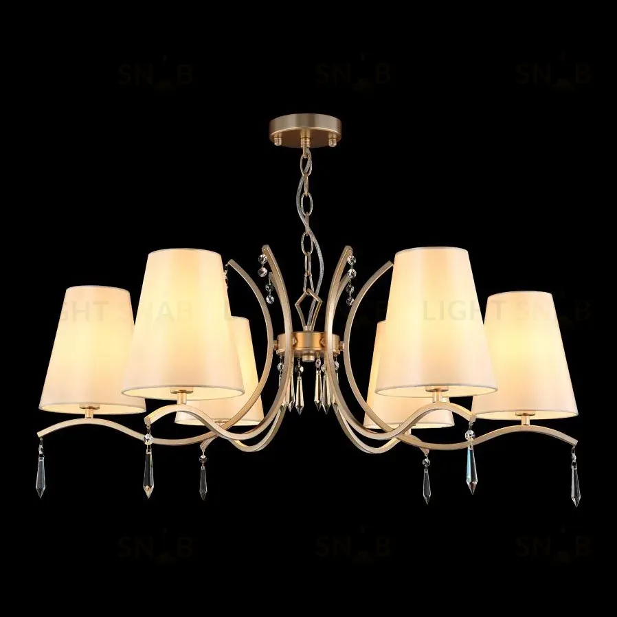 Подвесная люстра Crystal Lux Renata SP6 Gold Renata SP6 Gold