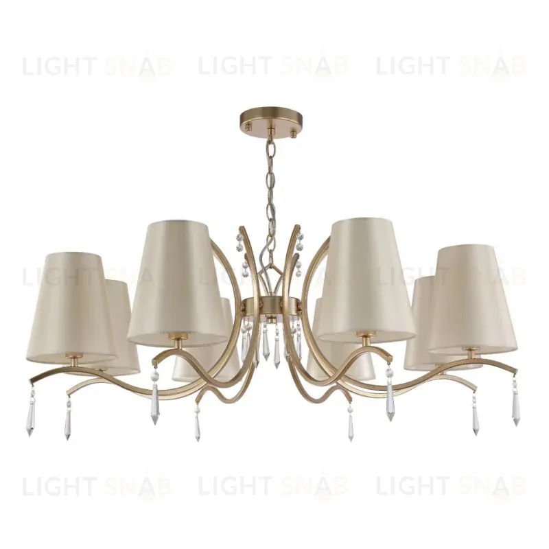 Подвесная люстра Crystal Lux Renata SP8 Gold Renata SP8 Gold