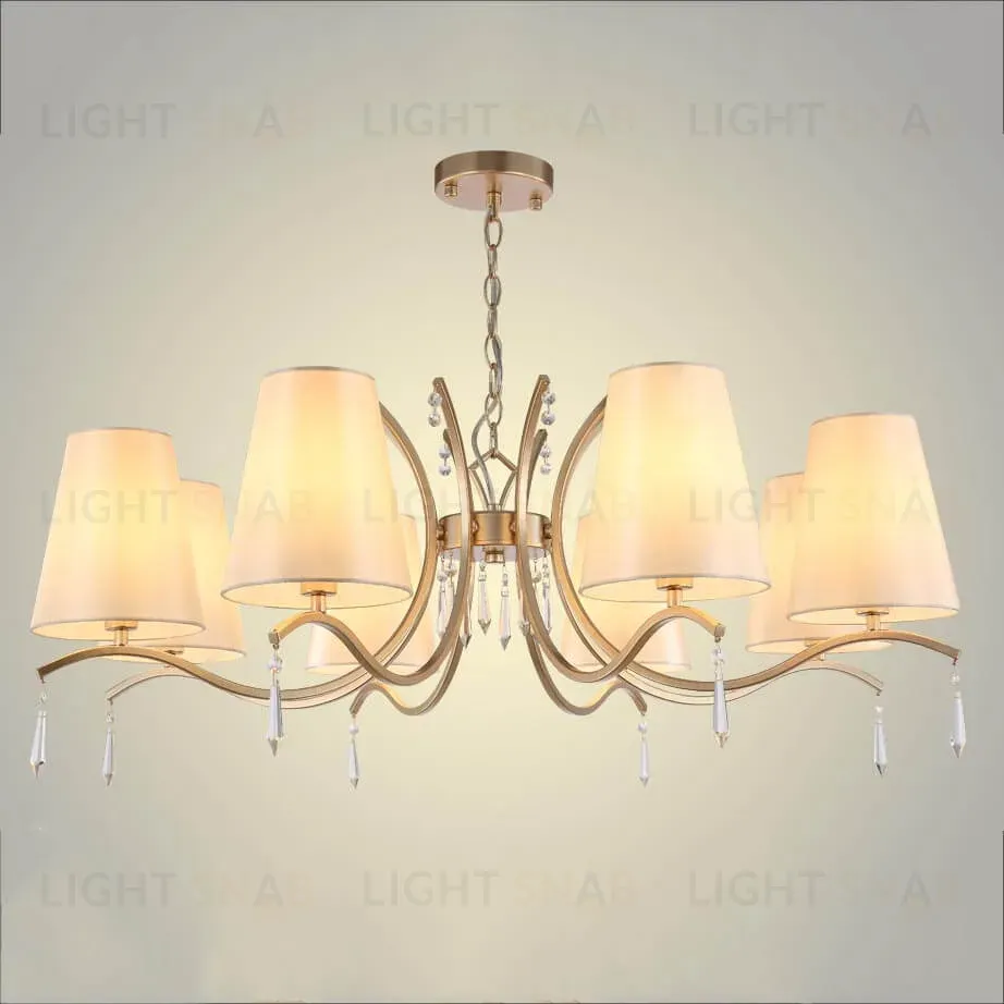 Подвесная люстра Crystal Lux Renata SP8 Gold Renata SP8 Gold