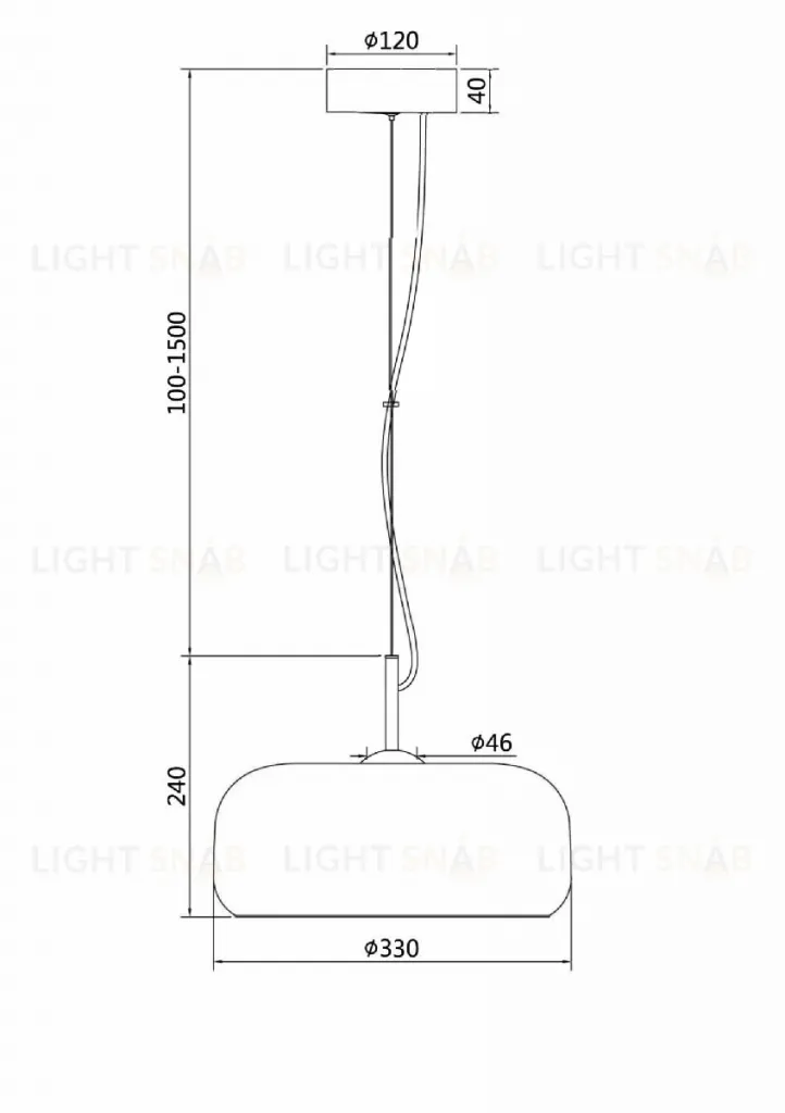 Подвесной светильник Maytoni Madmen MOD127PL-L6SG MOD127PL-L6SG