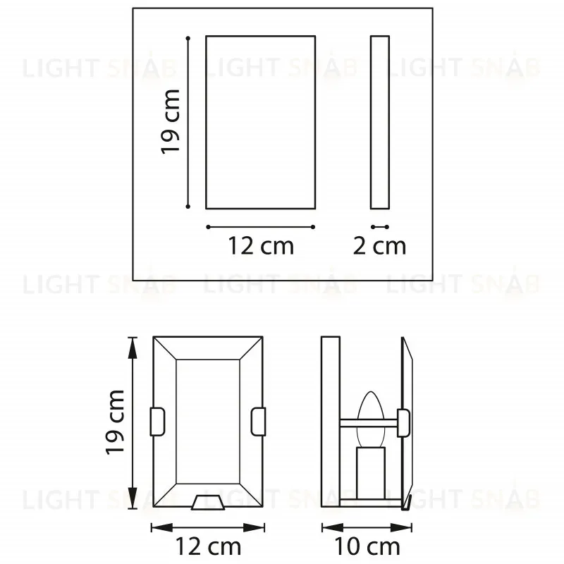 Бра Lightstar Novara 713617 713617