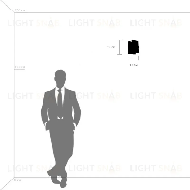 Бра Lightstar Novara 713617 713617