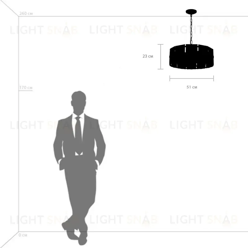 Подвесная люстра Lightstar Novara 713267 713267