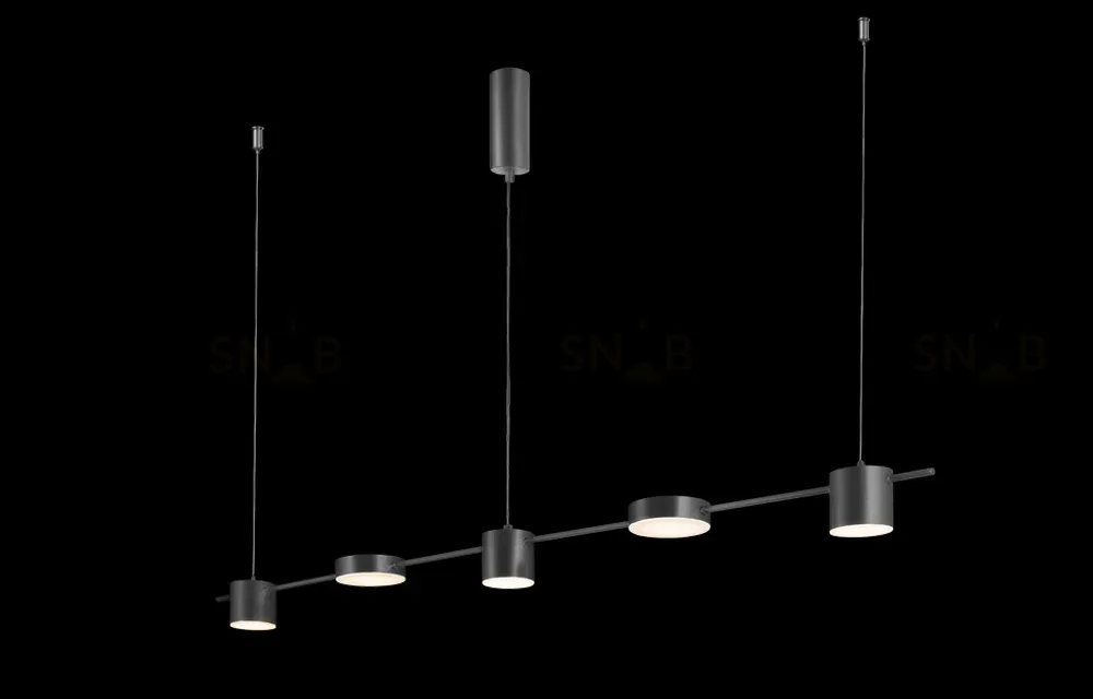 Подвесной светильник Crystal Lux Tristan TRISTAN SP5 L1200 BLACK TRISTAN SP5 L1200 BLACK
