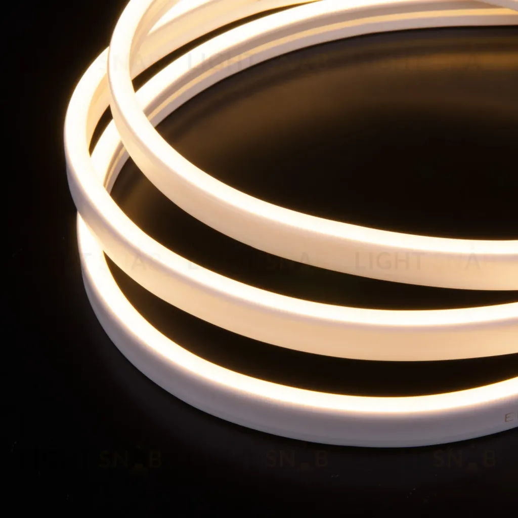 Гибкий неон Elektrostandard 24V 10W 120Led 2835 IP65 теплый белый 5м 4690389176111 a056258 4690389176111