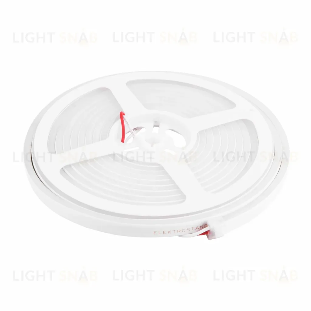 Гибкий неон Elektrostandard 24V 10W 120Led 2835 IP65 теплый белый 5м 4690389176111 a056258 4690389176111