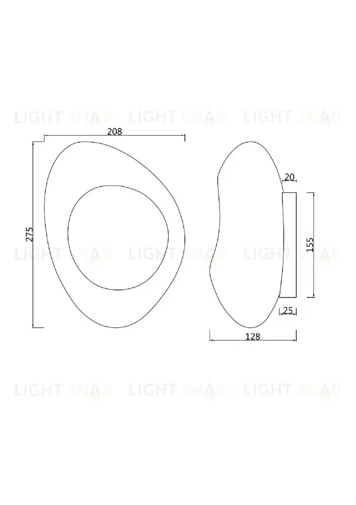 Настенный светильник Maytoni Mabell MOD306WL-01CH MOD306WL-01CH