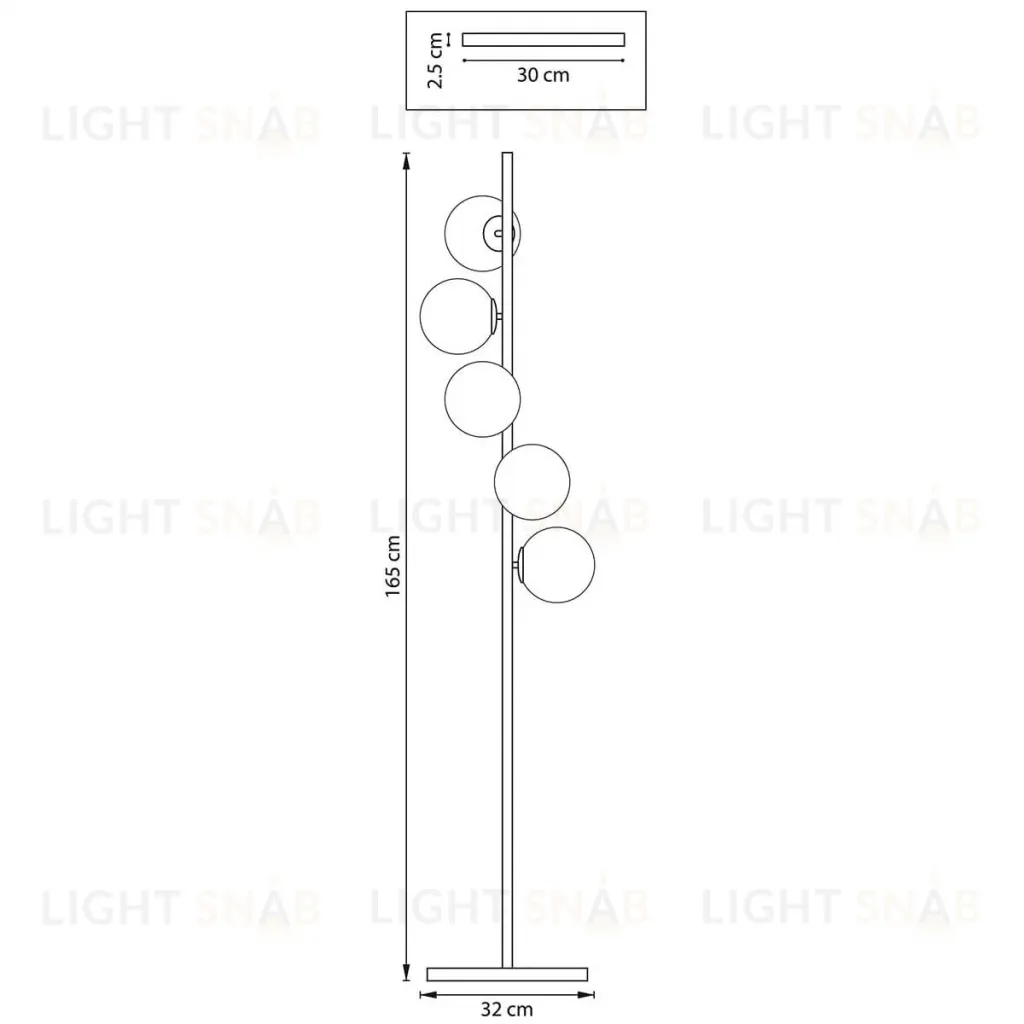 Торшер Lightstar Croco 815757 815757