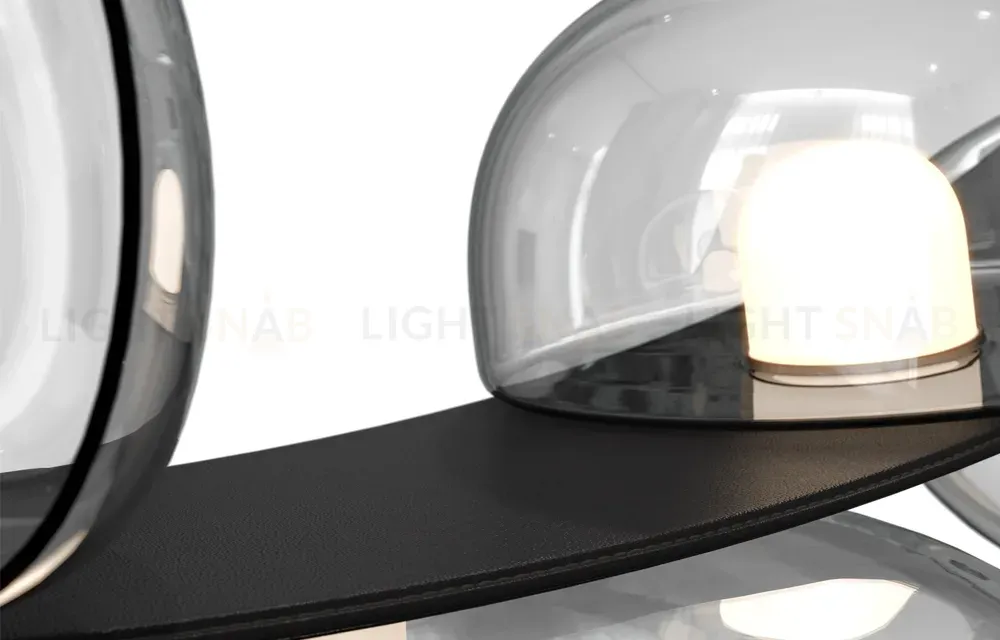 Подвесной светодиодный светильник Crystal Lux Bosque SP7 L3000 Black/Transparent Bosque SP7 L3000 Black/Transparent