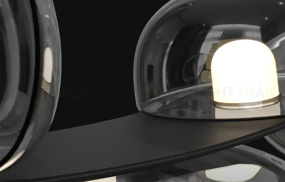 Подвесной светодиодный светильник Crystal Lux Bosque SP7 L3000 Black/Transparent Bosque SP7 L3000 Black/Transparent