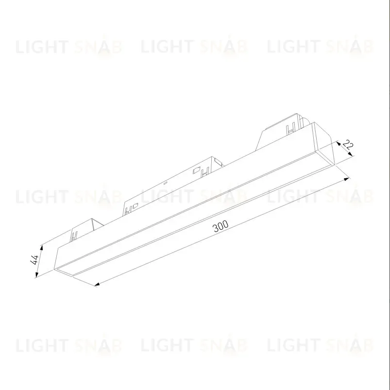 Трековый светильник Elektrostandard Slim Magnetic 4690389178849 4690389178849