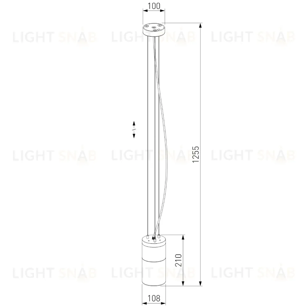 Уличный подвесной светильник Elektrostandard Roil 35125/H 4690389175428 a055634 4690389175428