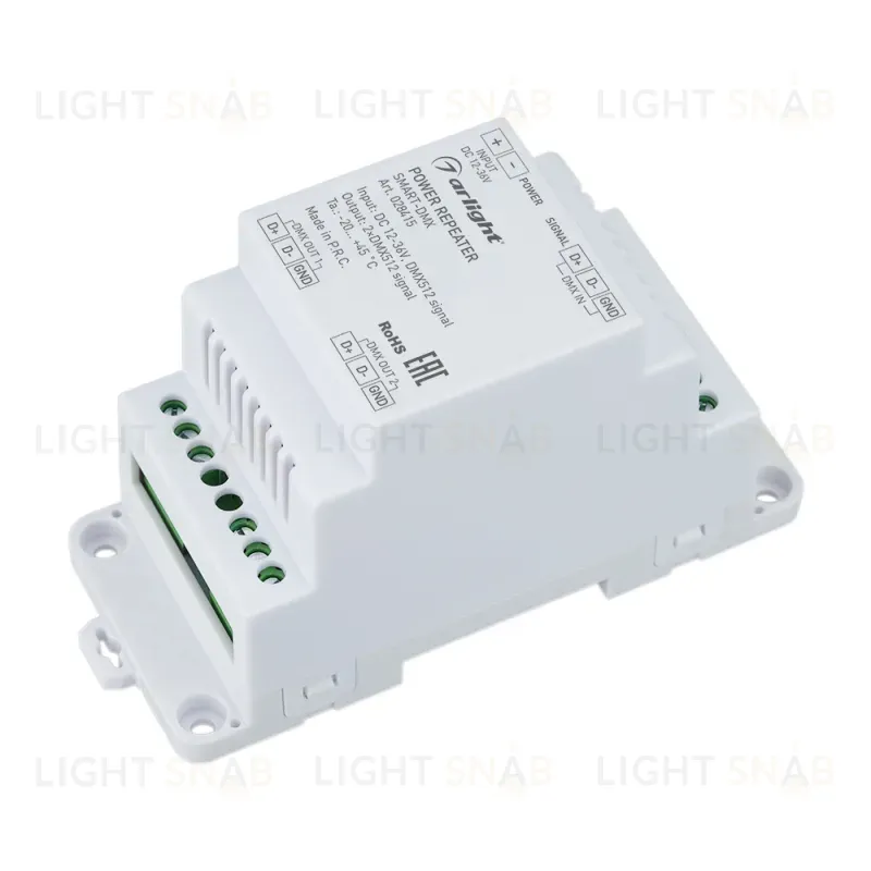 Усилитель Arlight Smart-DMX (12-36V, 2CH, Din) 028415 028415