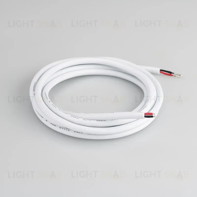 Провод питания Arlight ARL-Moonlight-20AWG-2W-D4.5-CU-2000 White 025549 025549