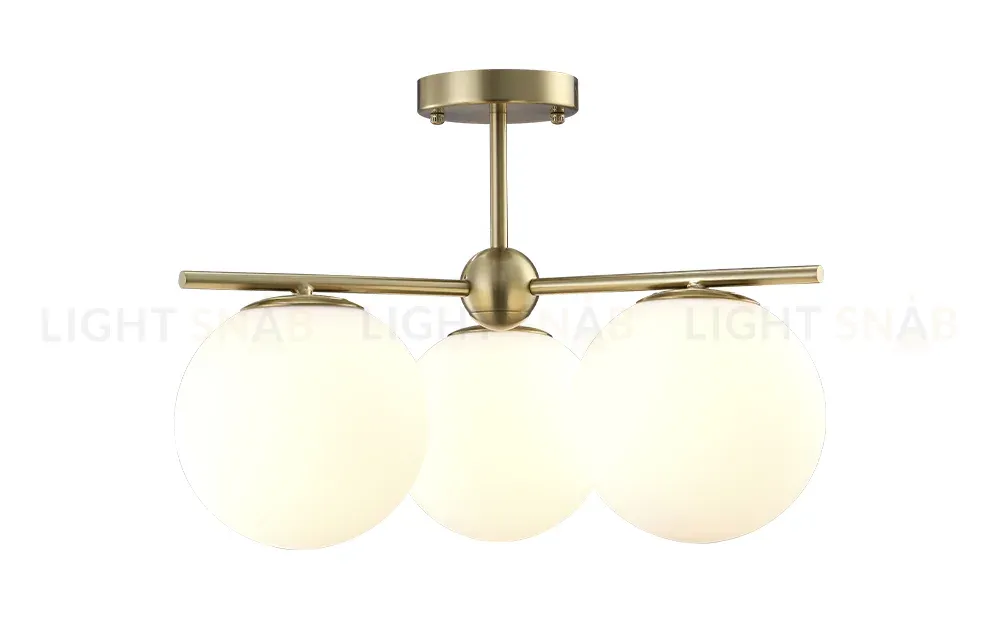 Люстра на штанге Crystal Lux FELIZ SP-PL3 BRONZE/WHITE FELIZ SP-PL3 BRONZE/WHITE