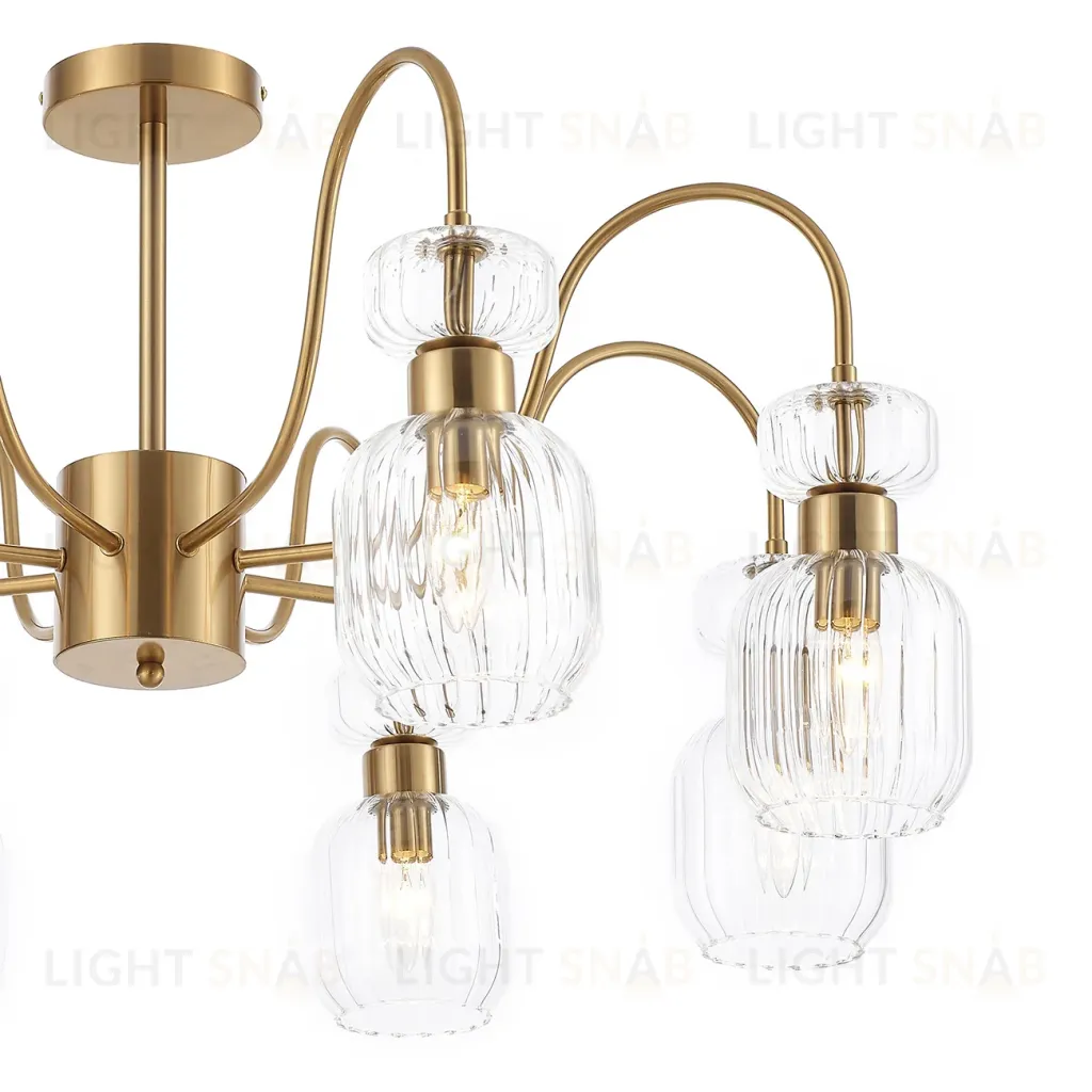 Люстра на штанге Escada Gloss 1141/8PL Clear 1141/8PL Clear