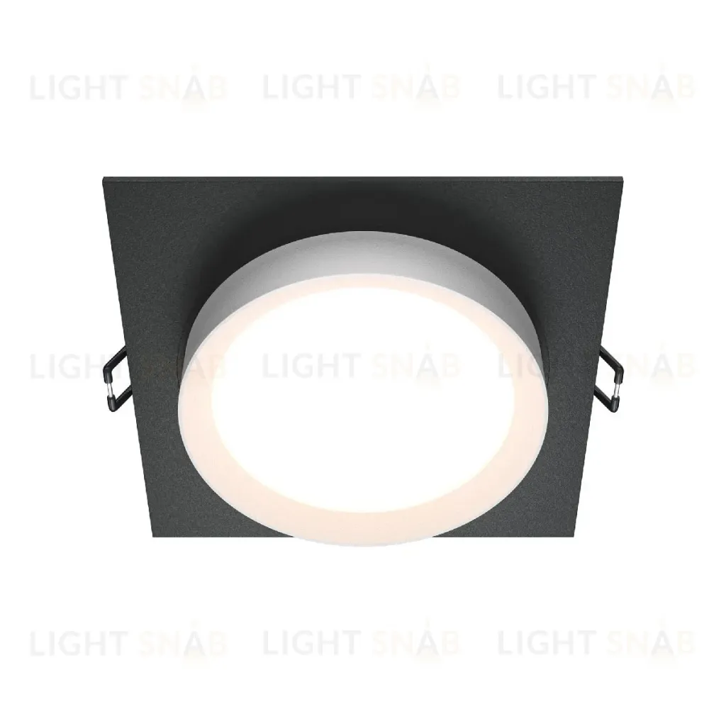 Встраиваемый светильник Maytoni Technical Hoop DL086-GX53-SQ-BW DL086-GX53-SQ-BW