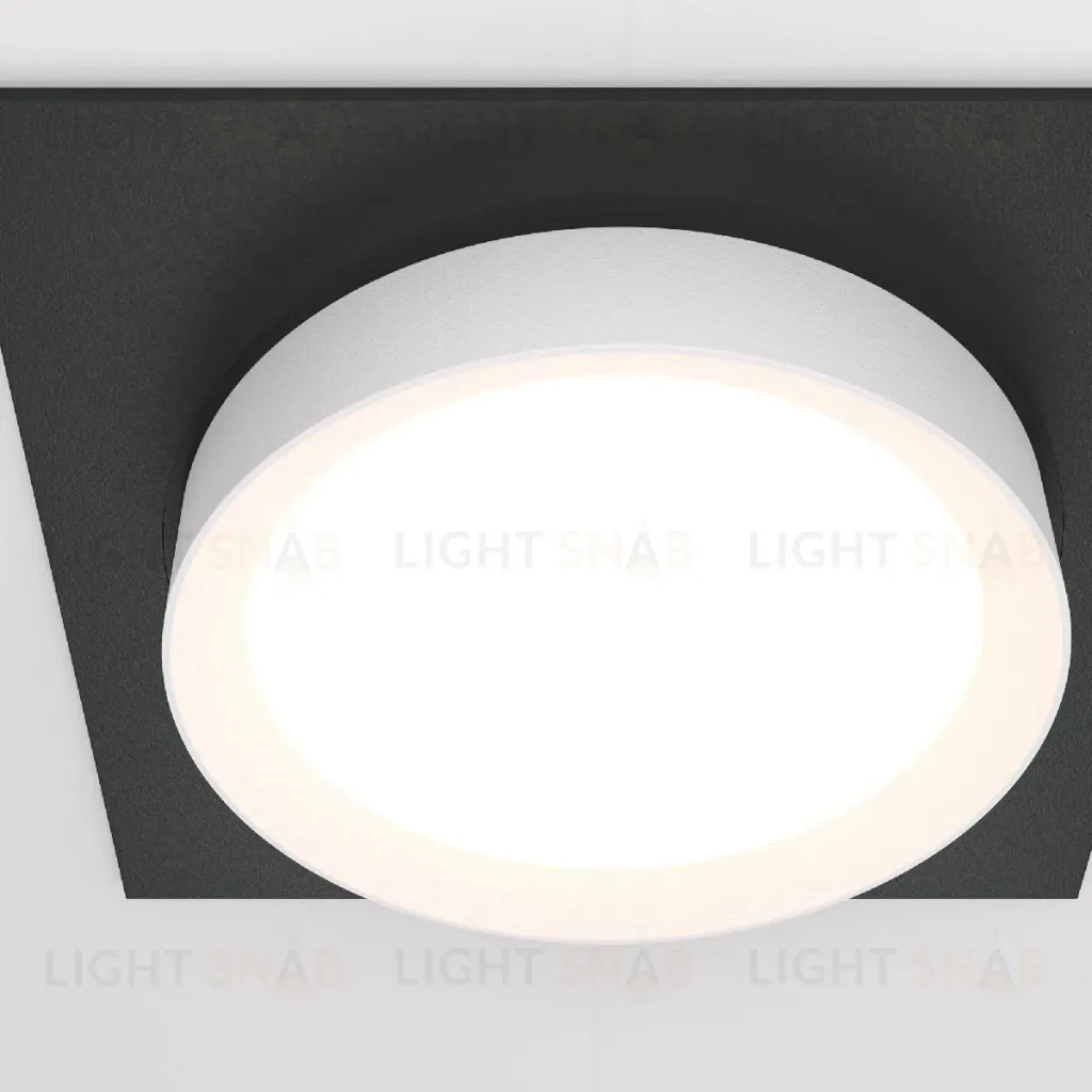 Встраиваемый светильник Maytoni Technical Hoop DL086-GX53-SQ-BW DL086-GX53-SQ-BW