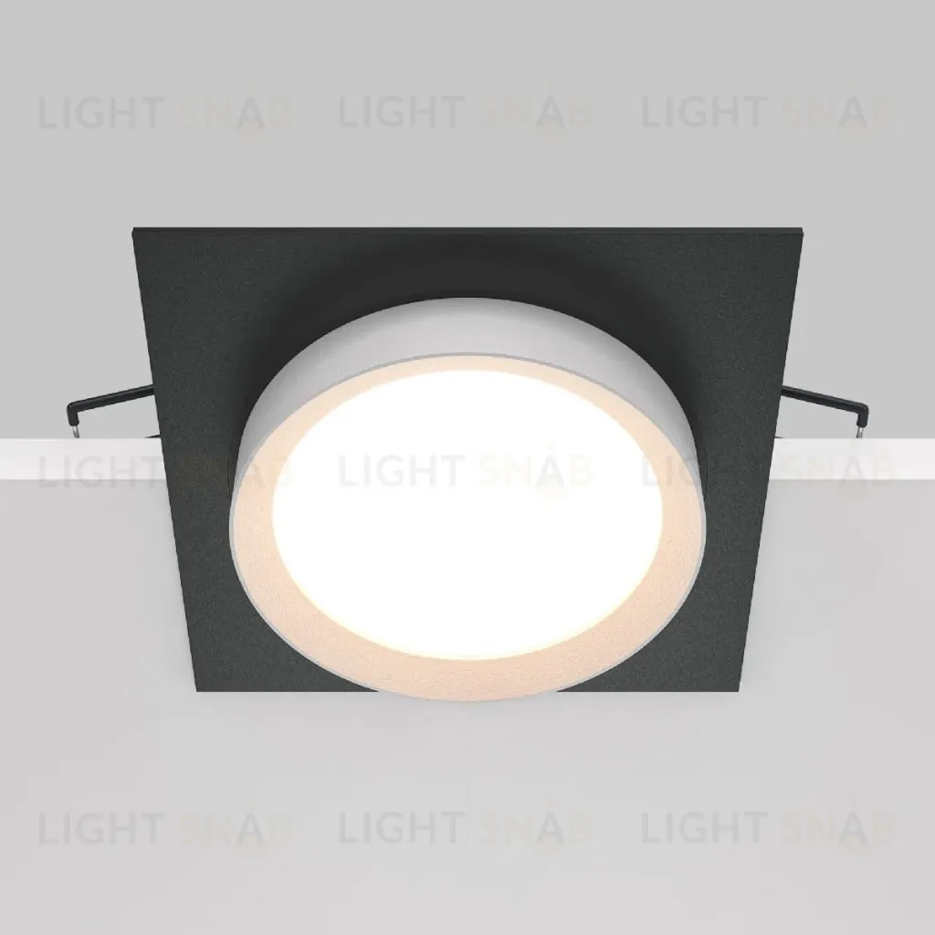 Встраиваемый светильник Maytoni Technical Hoop DL086-GX53-SQ-BW DL086-GX53-SQ-BW