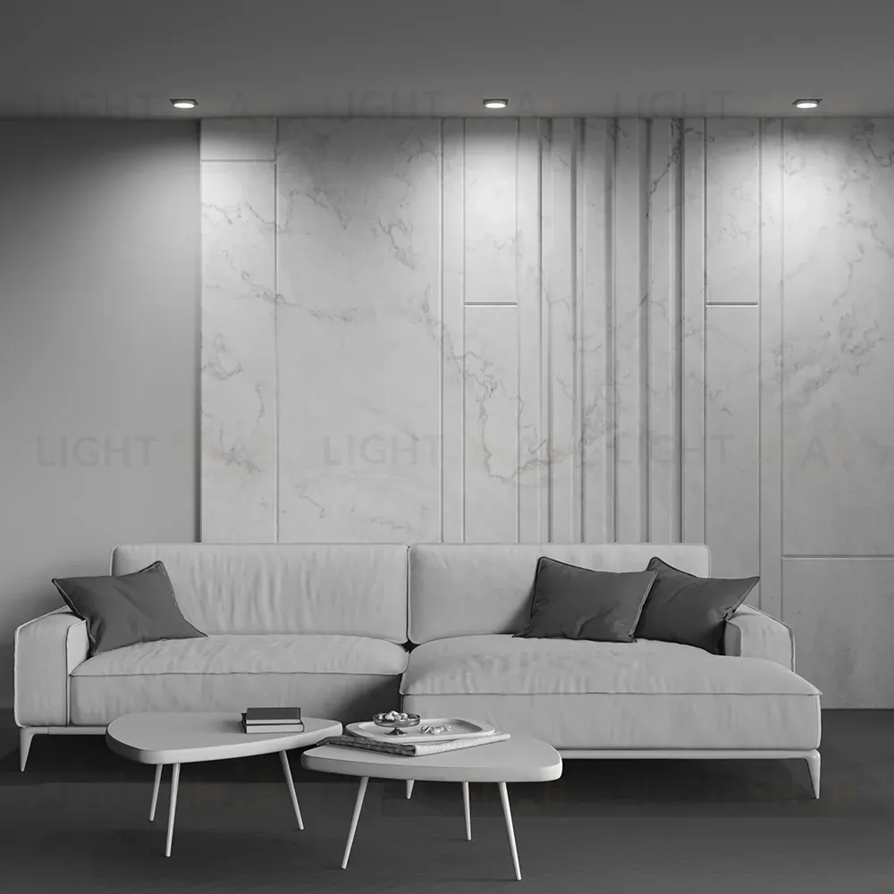Встраиваемый светильник Maytoni Technical Hoop DL086-GX53-SQ-BW DL086-GX53-SQ-BW