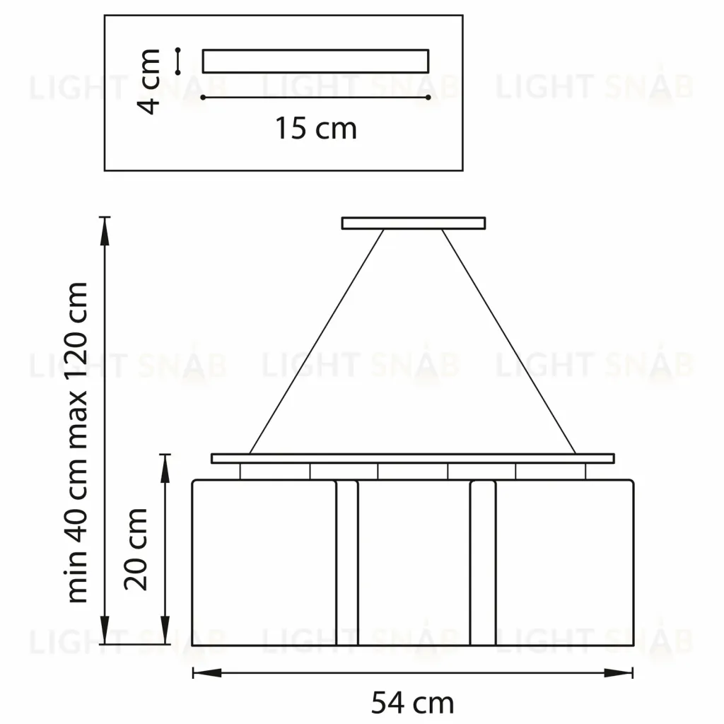 Подвесная люстра Lightstar Nubi 802133 802133