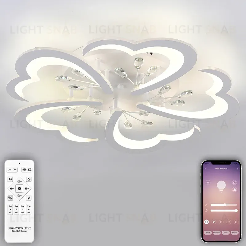 Потолочная люстра Natali Kovaltseva Core LED LAMPS 81120/5C LED LAMPS 81120/5C