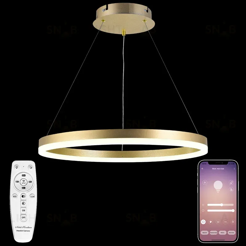 Подвесной светильник Natali Kovaltseva Oreol LED LAMPS 81296 LED LAMPS 81296