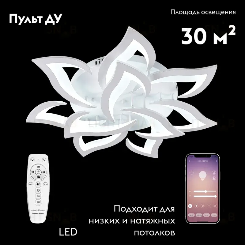Потолочная люстра Natali Kovaltseva Olimp LED LAMPS 81224 LED LAMPS 81224