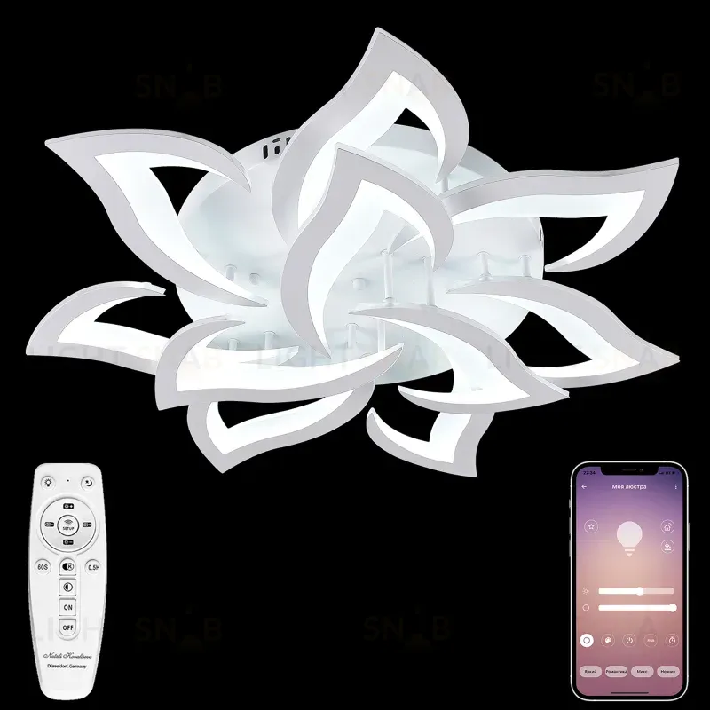 Потолочная люстра Natali Kovaltseva Olimp LED LAMPS 81224 LED LAMPS 81224